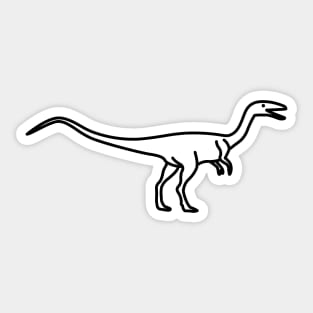 Coelophysis Sticker